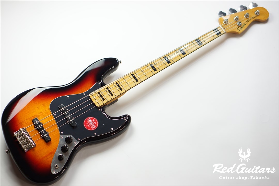 Squier by Fender Classic Vibe '70s Jazz Bass - 3 Color Sunburst ...